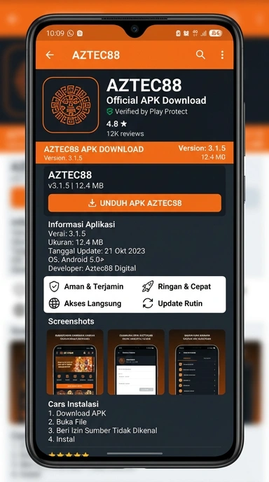 Cara Unduh dan Instal APK aztec88 dengan Mudah