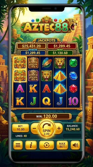 aztec88 tampilan beranda